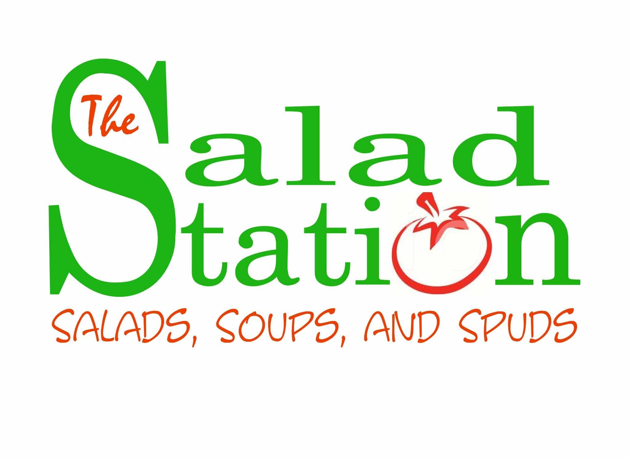 commercial salad station